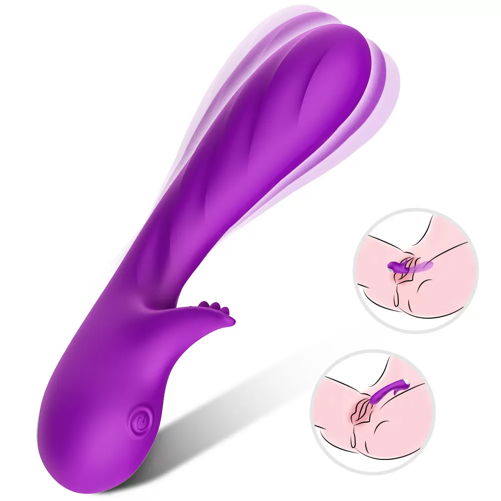 Wellco Adult PRIME TOYS Brutal Max Klitoris ve G Nokta Uyarıcı Su Geçirmez Vibratör - Mor